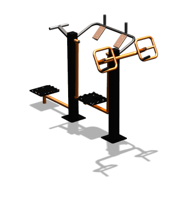 Уличный тренажер "Штурвал Пресс Супертвистер" УТ301 в Петропавловске-Камчатском