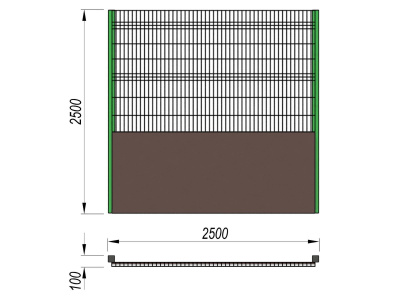 Ограждение хоккейной коробки МАФ 5202 в Петропавловске-Камчатском