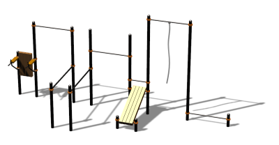 Спортивный комплекс воркаут ВС-90 в Петропавловске-Камчатском