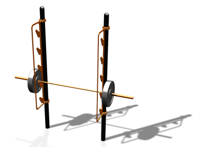 Спортивный комплекс воркаут ВС-84 в Петропавловске-Камчатском