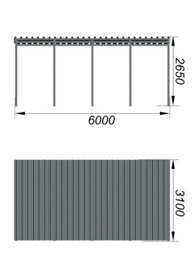 Теневой навес трибун МАФ 4130 в Петропавловске-Камчатском