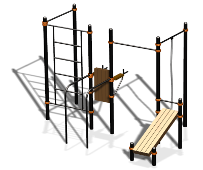 Спортивный комплекс воркаут ВС-145 в Петропавловске-Камчатском