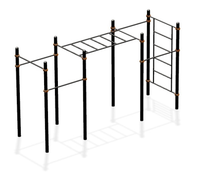 Спортивный комплекс воркаут ВС-54 в Петропавловске-Камчатском