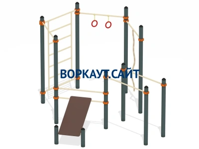 Спортивный комплекс воркаут ВС-49 в Петропавловске-Камчатском