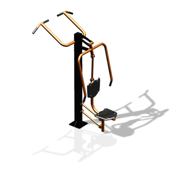 Уличный тренажер "Жим от груди Турник" УТ341 в Петропавловске-Камчатском