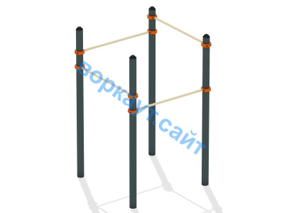 Турник четырехуровневый ВС-11 в Петропавловске-Камчатском