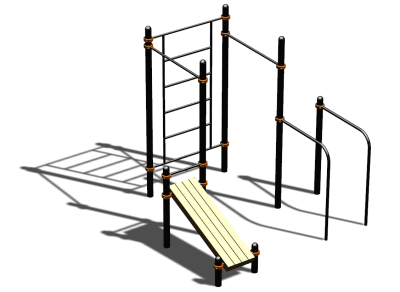 Спортивный комплекс воркаут ВС-123 в Петропавловске-Камчатском