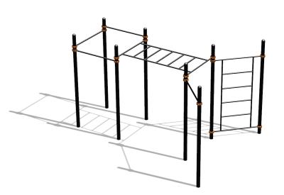 Спортивный комплекс воркаут ВС-117 в Петропавловске-Камчатском