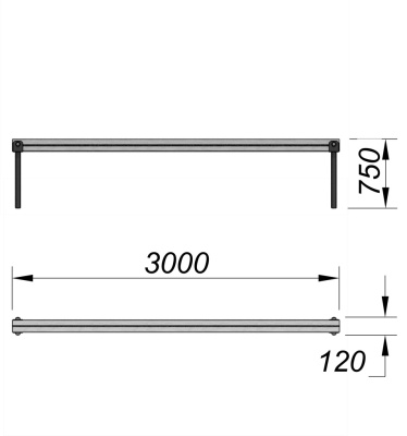 Бум бревно ДСК 3540 в Петропавловске-Камчатском